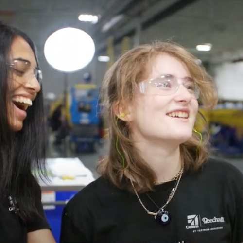 Local Students Say YEP to a Summer at Textron Aviation