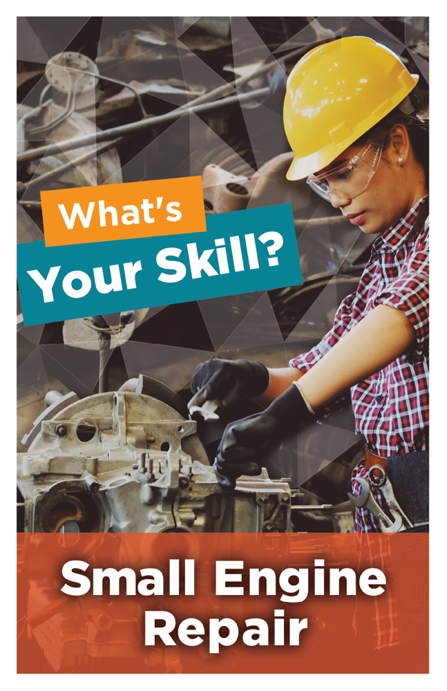 What's Your Skill? Small Engine Repair Poster Thumbnail